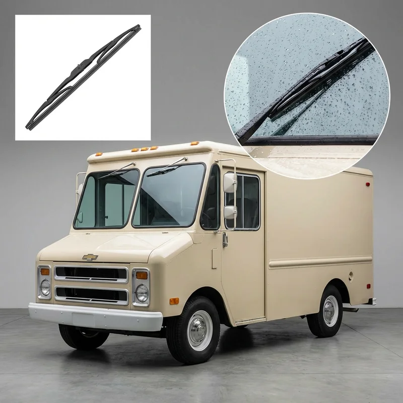 Driver Side Wiper Blade for Chevrolet P30 Series (1965 - 1967) - 1